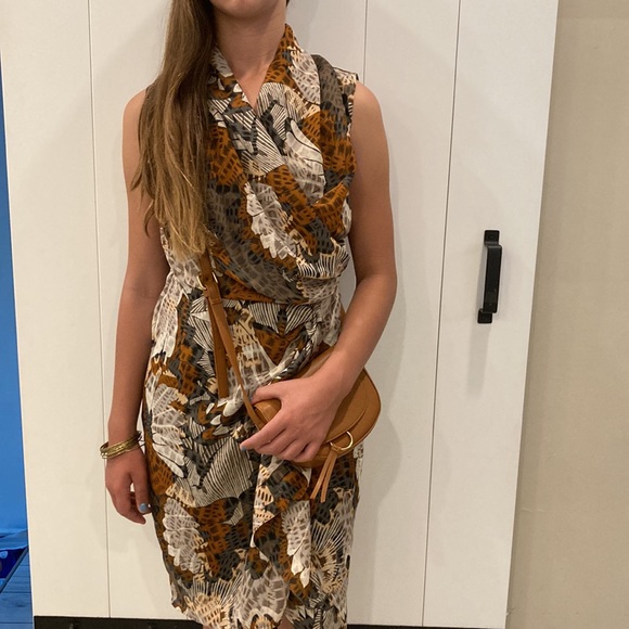 H&M The Savanna Dress 3 Seasons Dress Size 8 - Picture 3 of 8